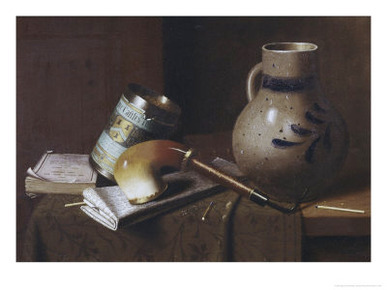 Still Life with Three Castles Tobacco, no.2