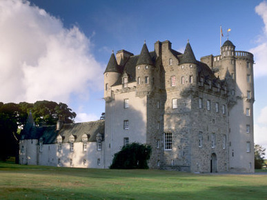 Castle Fraser, a 16th Century Castle, the Grandest of the Castles of Mar, Aberdeenshire, Scotland