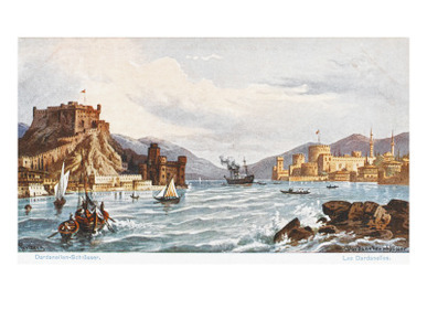 Castles at the Dardanelles, Turkey, Ottoman Empire